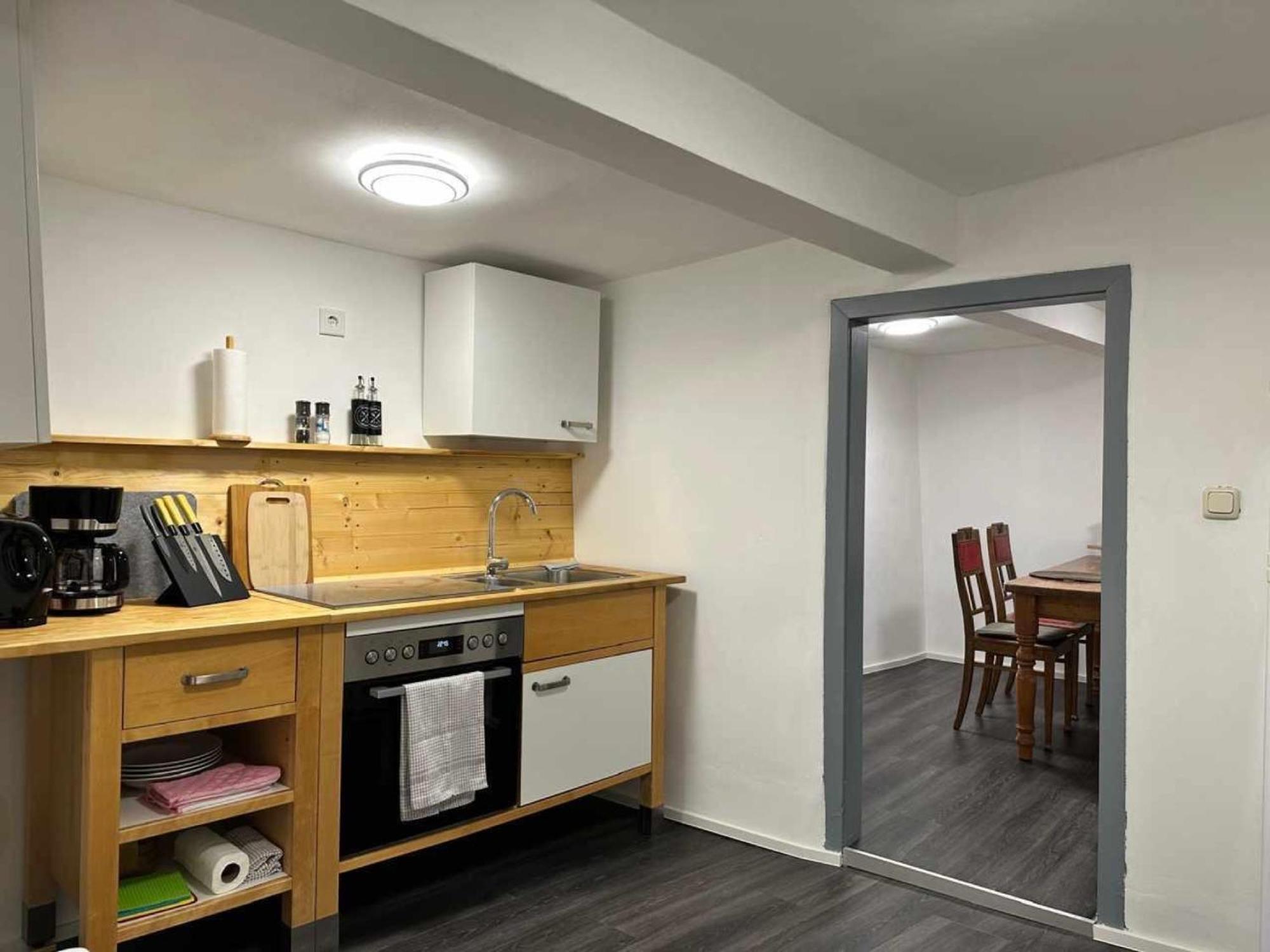 Charmante Ferienwohnung Im Gaesschen Рудолщат Екстериор снимка
