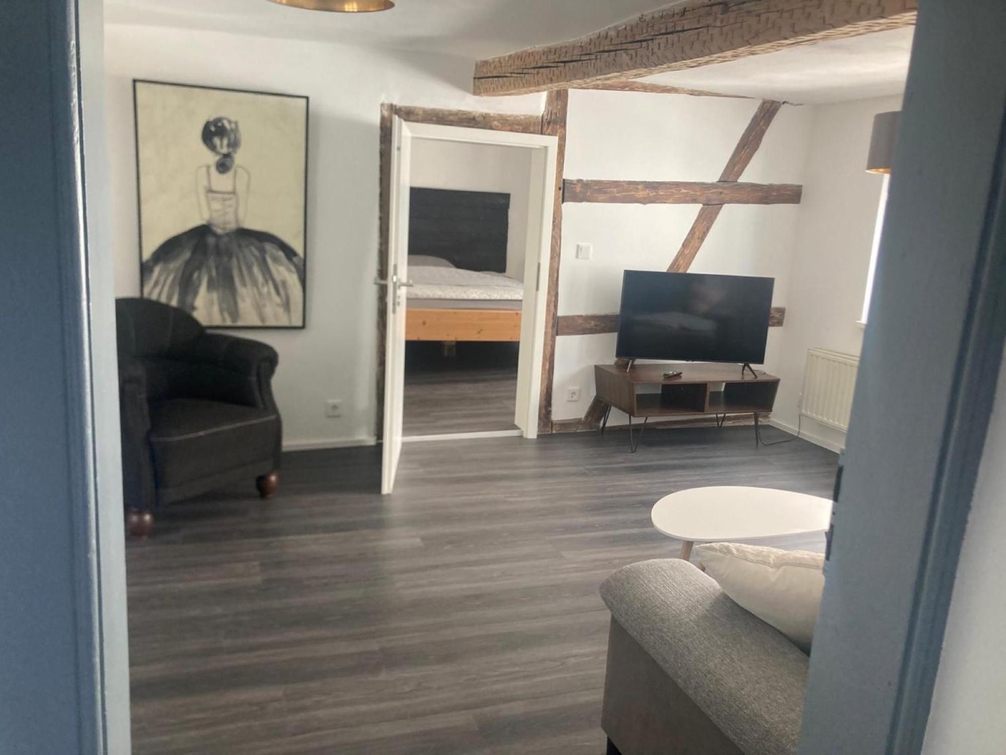 Charmante Ferienwohnung Im Gaesschen Рудолщат Екстериор снимка