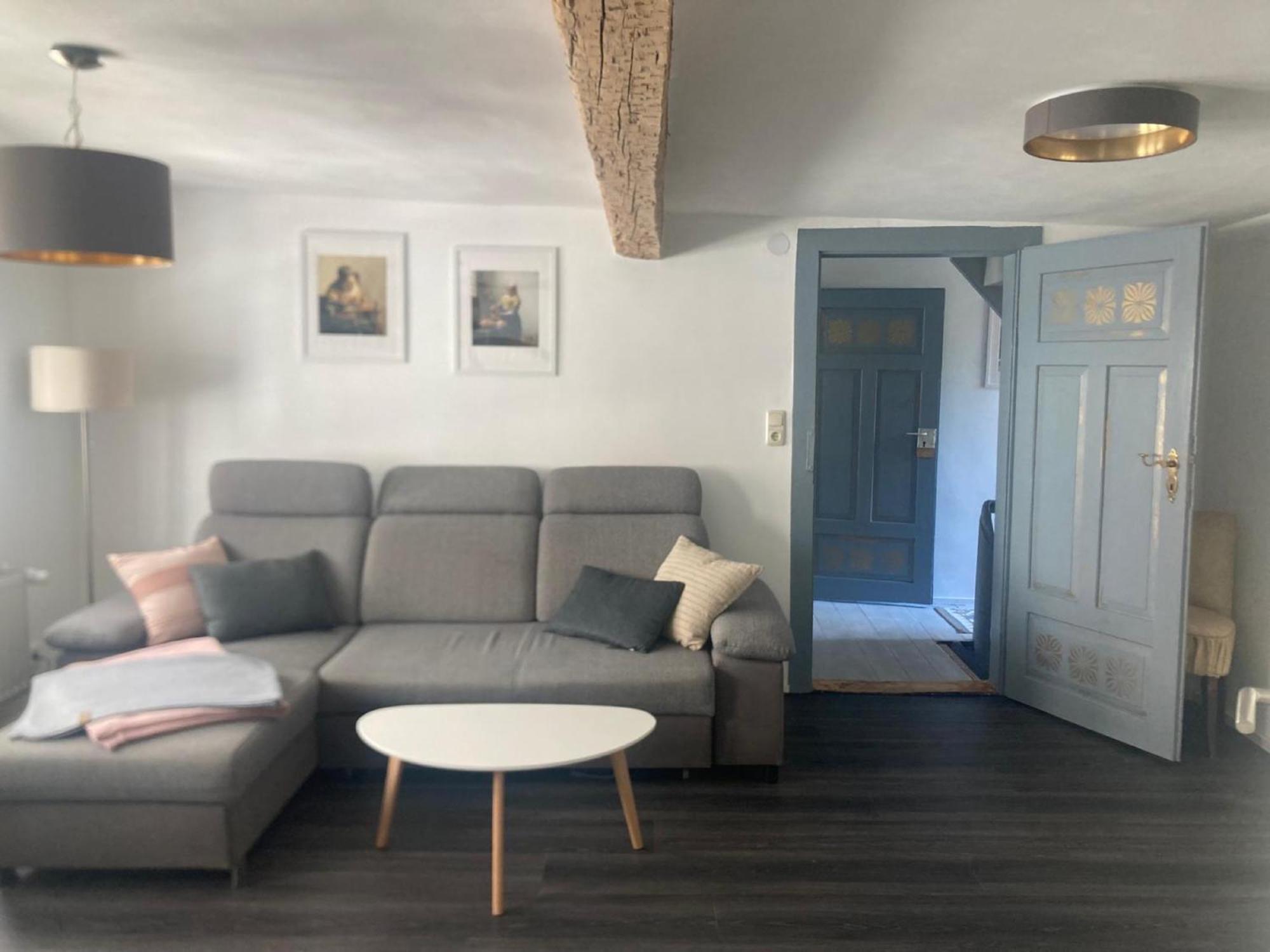 Charmante Ferienwohnung Im Gaesschen Рудолщат Екстериор снимка